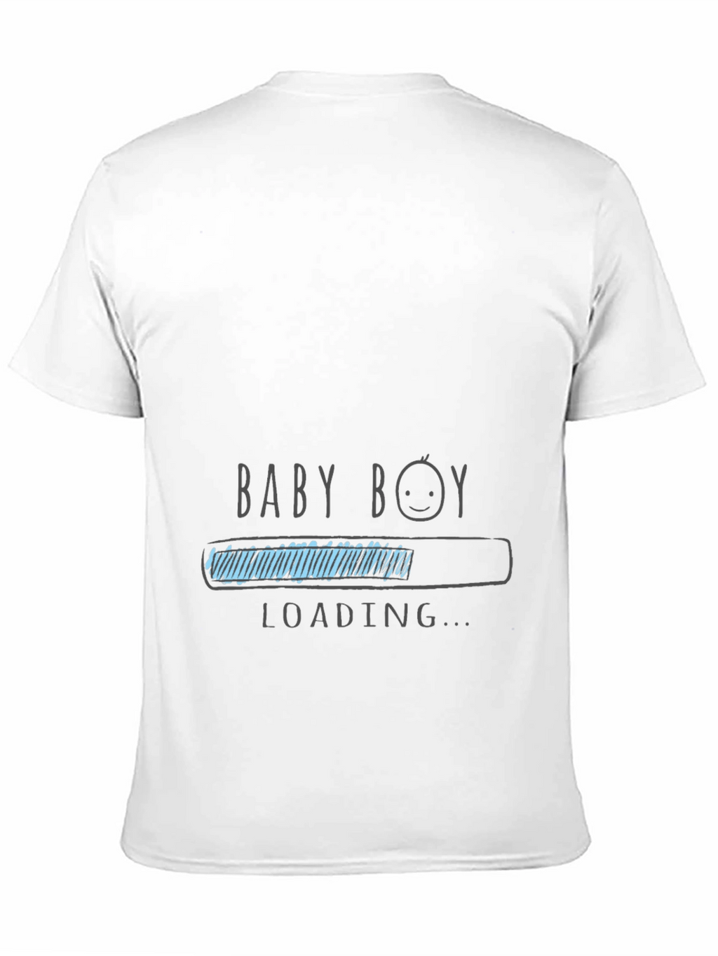 Baby Boy Loading T-Shirt - Expecting Dad Tee