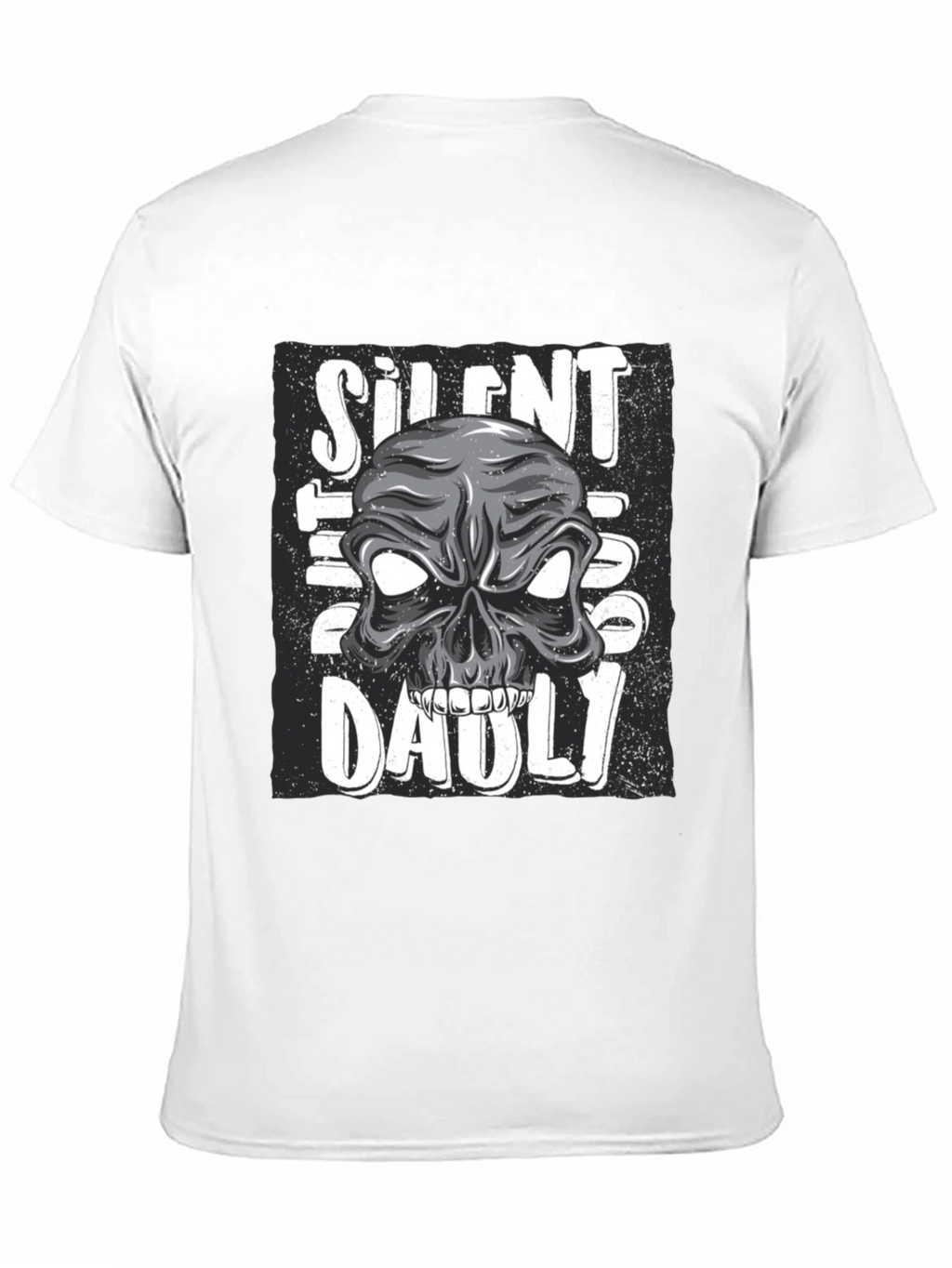 Silent But Deadly Skull Graphic T-Shirt