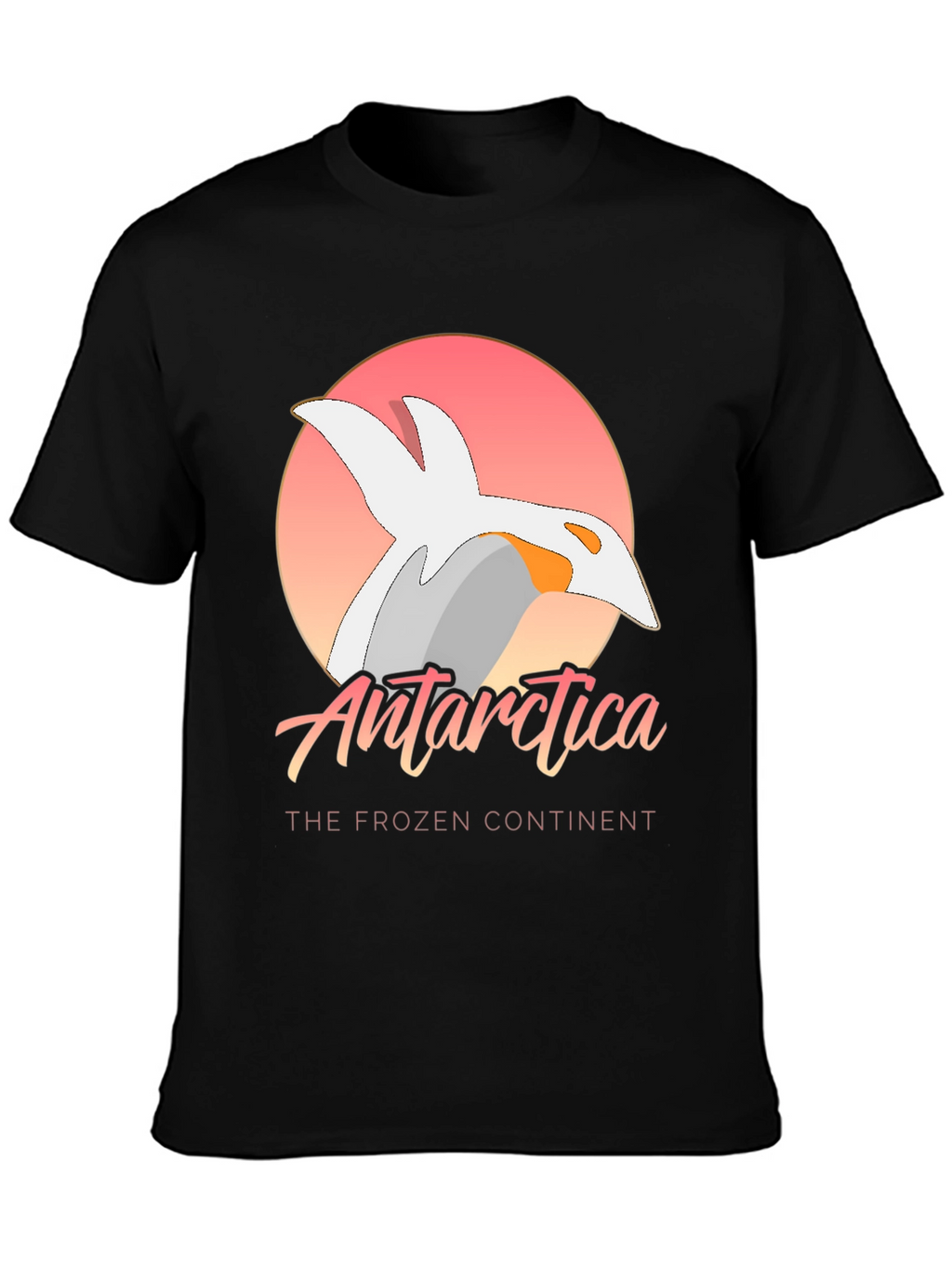Antarctica Graphic Tee - The Frozen Continent