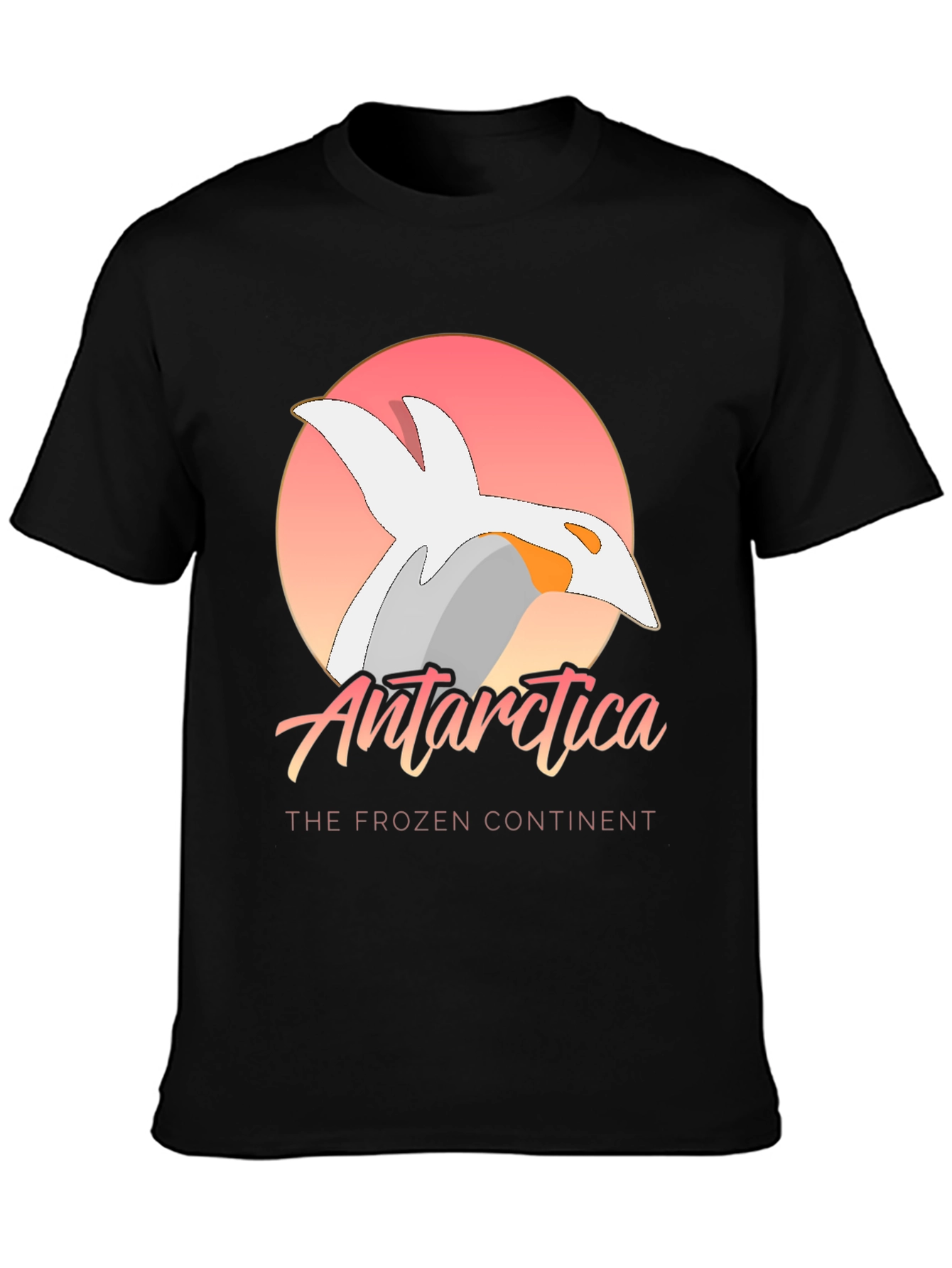 Antarctica Graphic Tee - The Frozen Continent