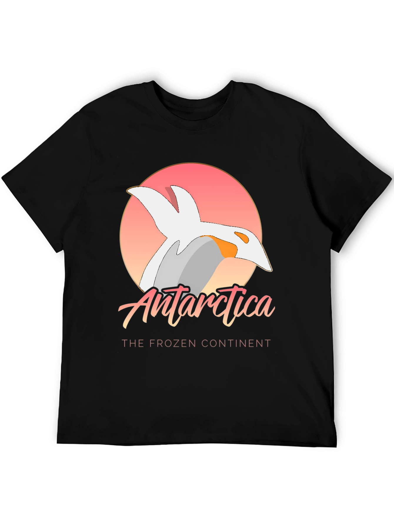 Antarctica Graphic Tee - The Frozen Continent