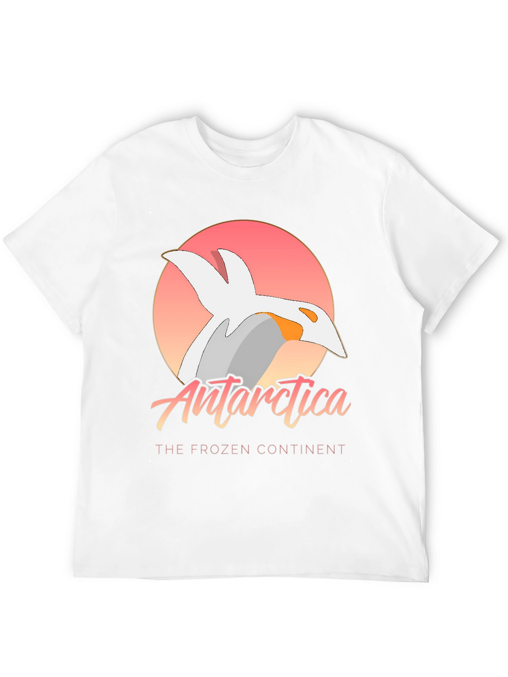 Antarctica Graphic Tee - The Frozen Continent