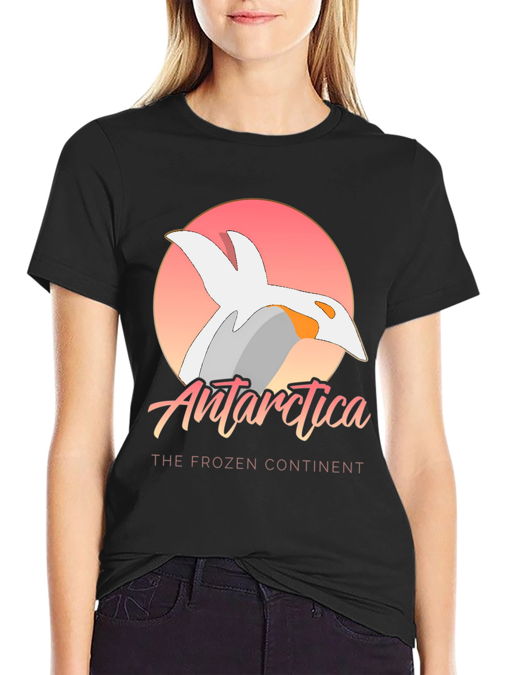 Antarctica Graphic Tee - The Frozen Continent