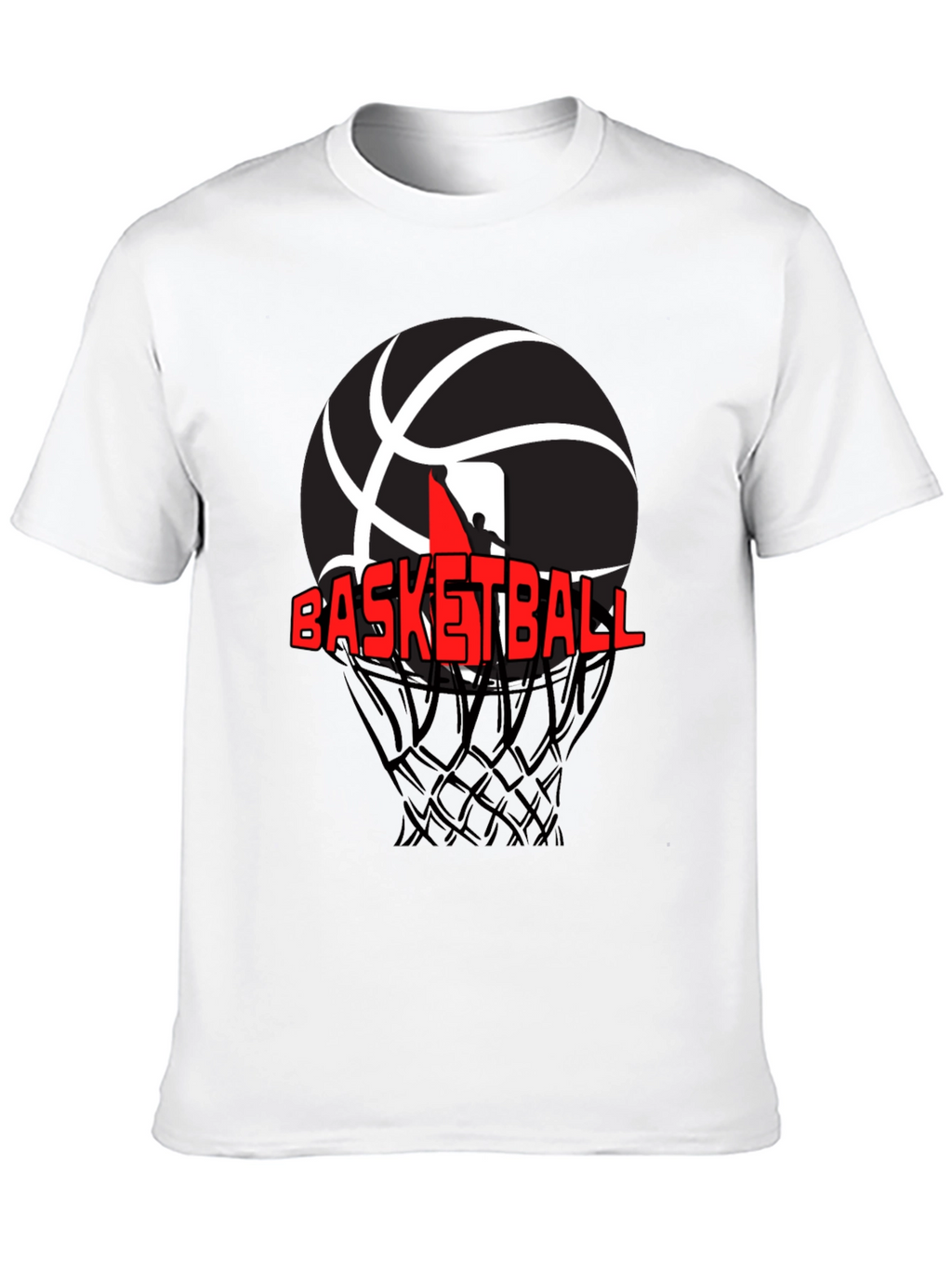 Basketball Graphic T-Shirt - Black