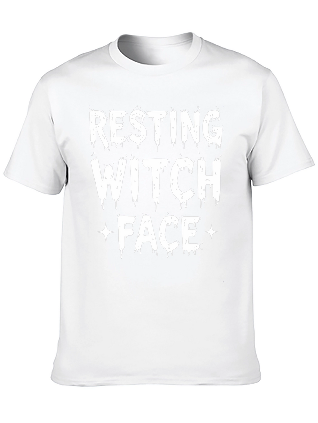 Resting Witch Face T-Shirt - Funny Halloween Tee
