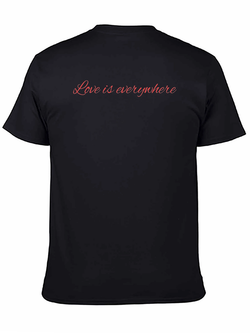 Love is Everywhere Black Tee
