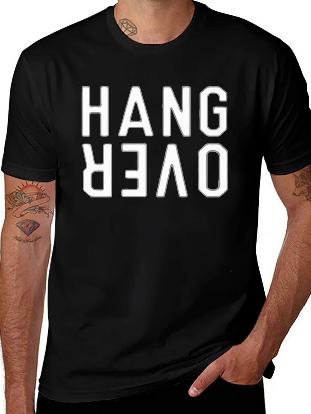 Hangover T-Shirt - Funny Reversible Design