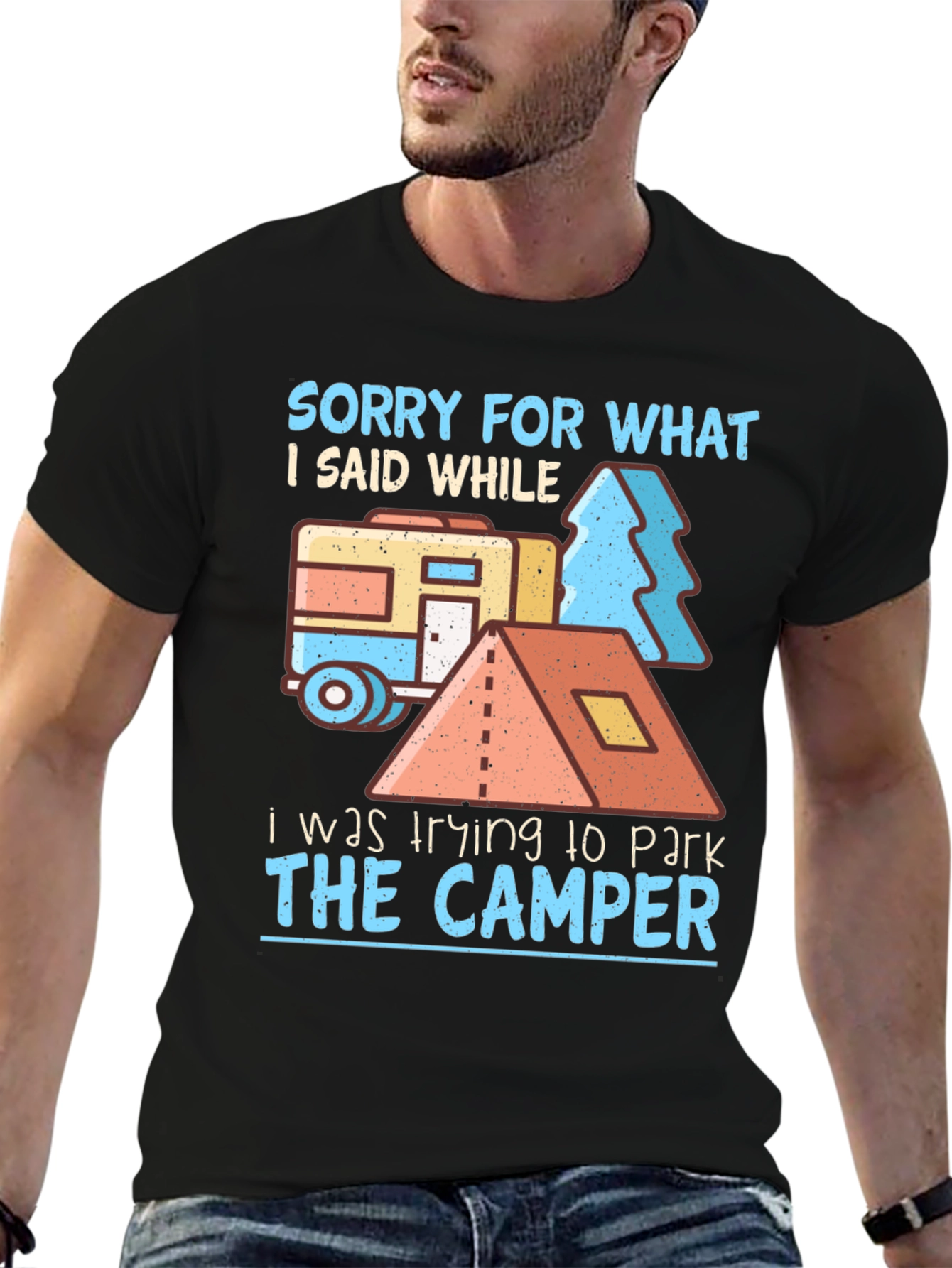 Camper Parking Apology T-Shirt