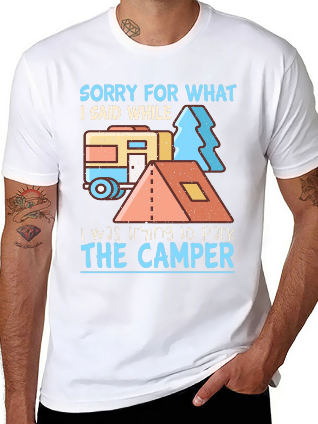Camper Parking Apology T-Shirt