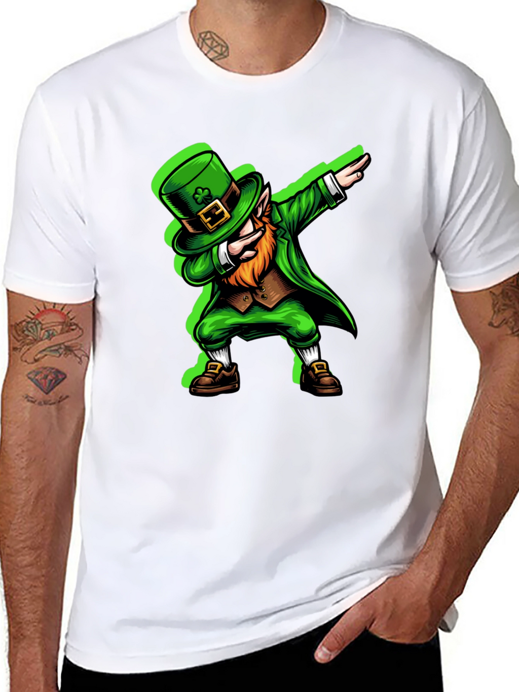 Leprechaun Dab St. Patricks Day T-Shirt