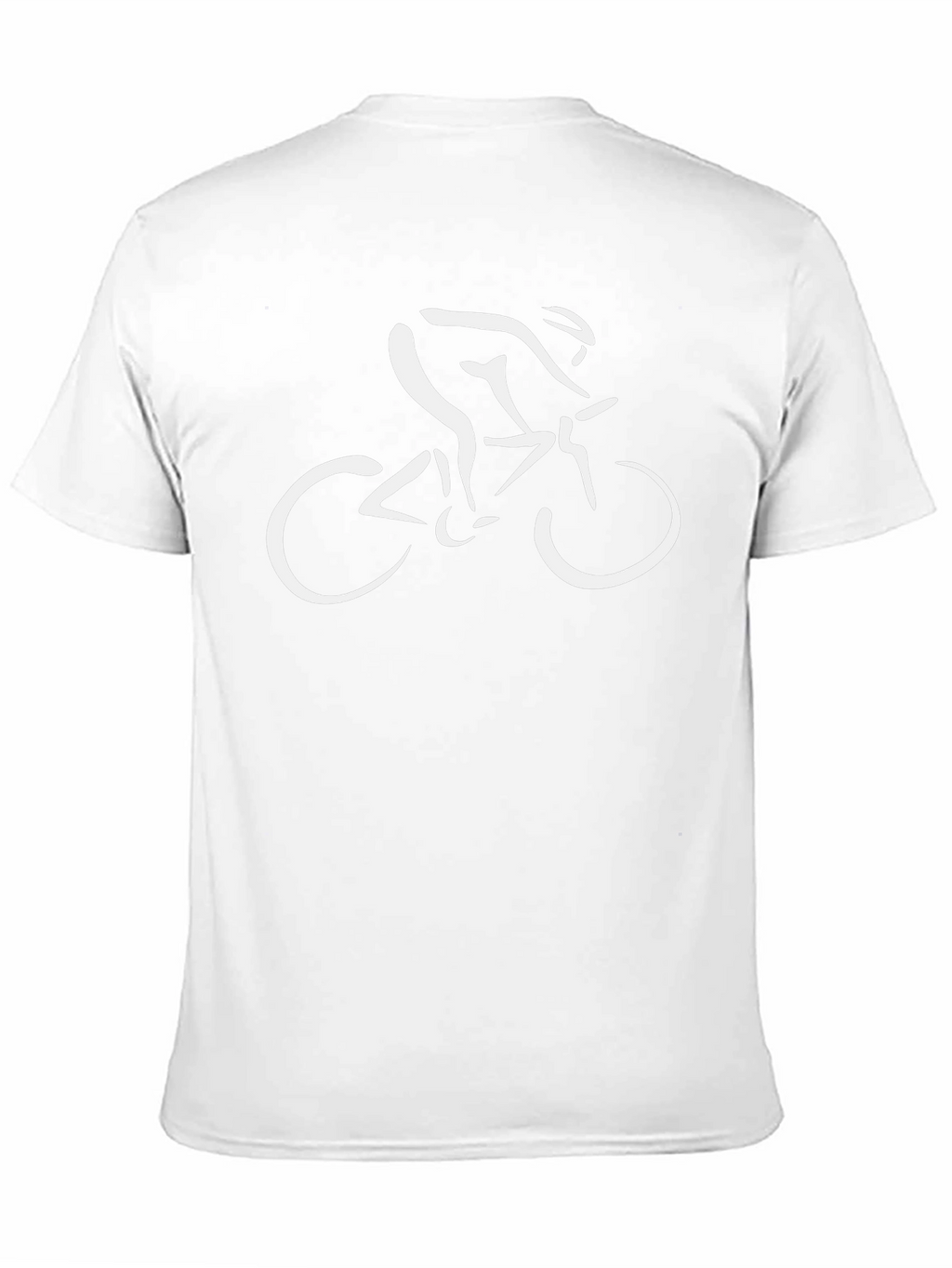 Cycling Graphic Tee - Minimalist Bike Shirt