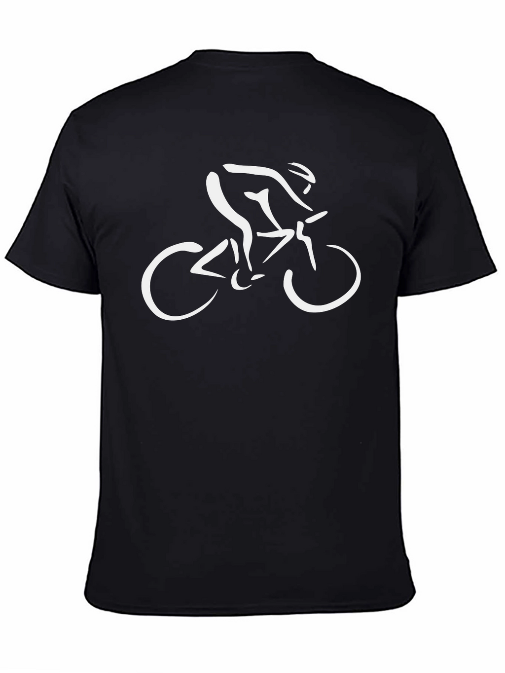 Cycling Graphic Tee - Minimalist Bike Shirt