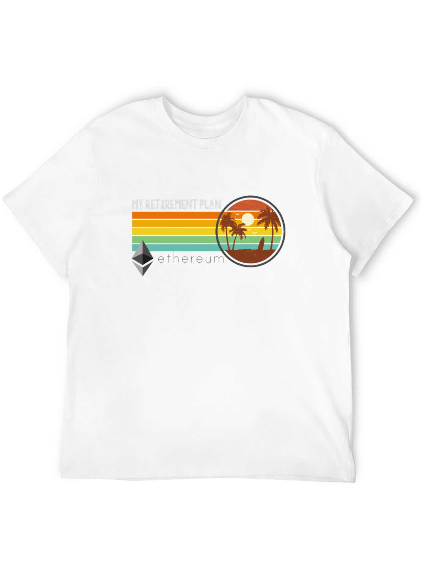 Ethereum Retirement Plan Black T-Shirt