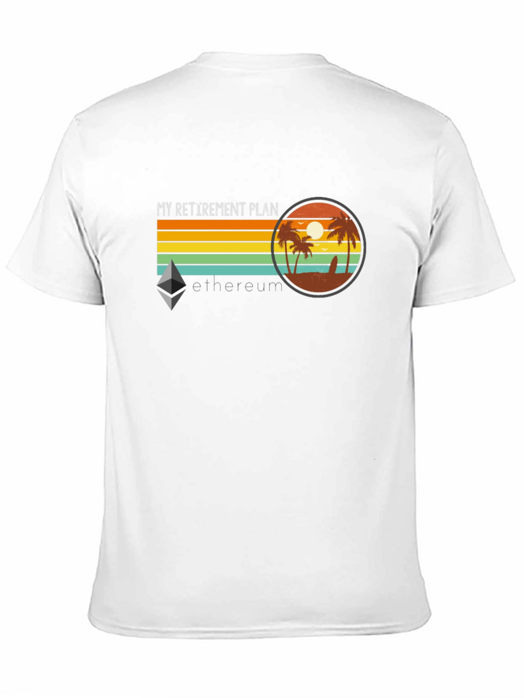 Ethereum Retirement Plan Black T-Shirt