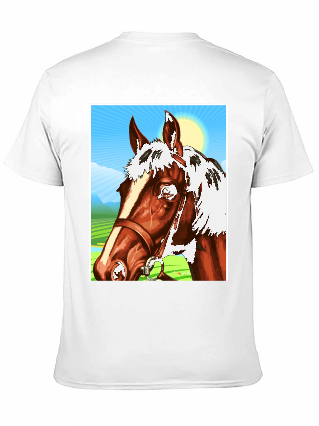 Horse Graphic T-Shirt - Equestrian Style