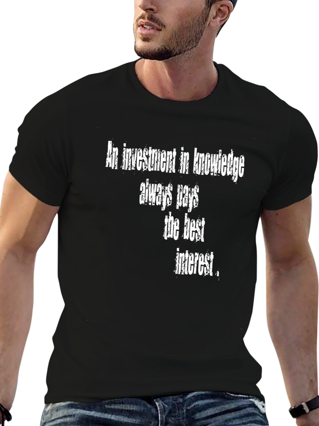 Knowledge Investment T-Shirt - Pays the Best Interest!