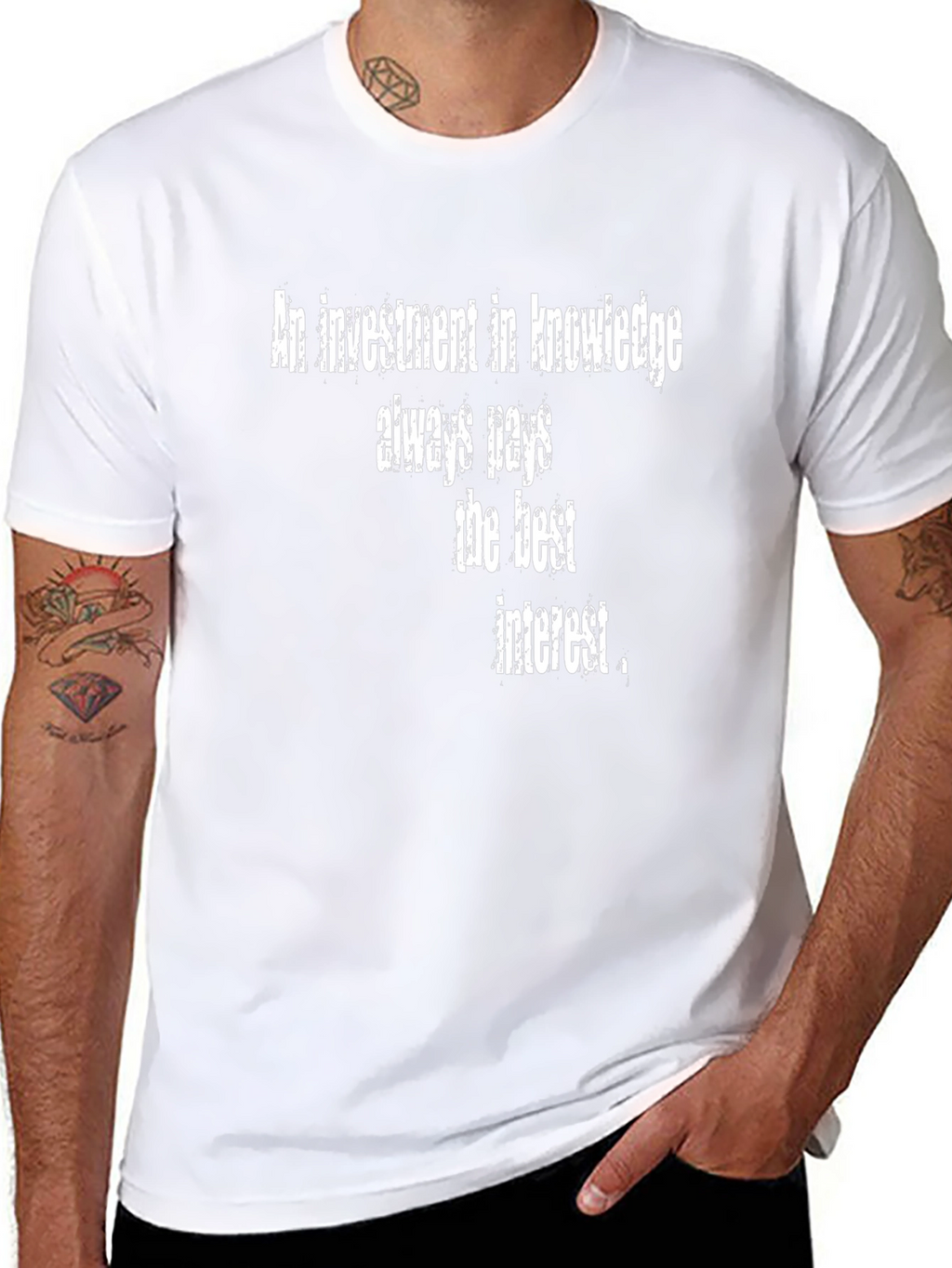Knowledge Investment T-Shirt - Pays the Best Interest!