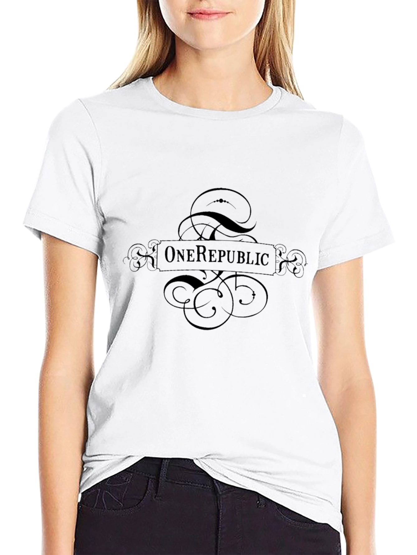 OneRepublic Graphic Tee - Mens Black T-Shirt