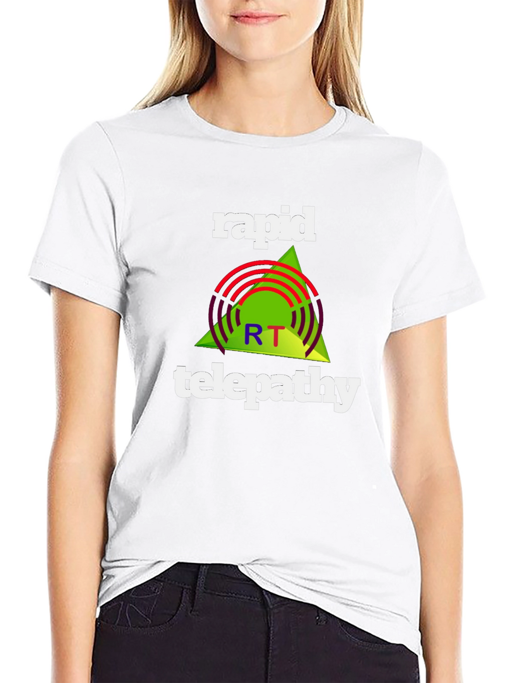 Rapid Telepathy Graphic Tee - Black
