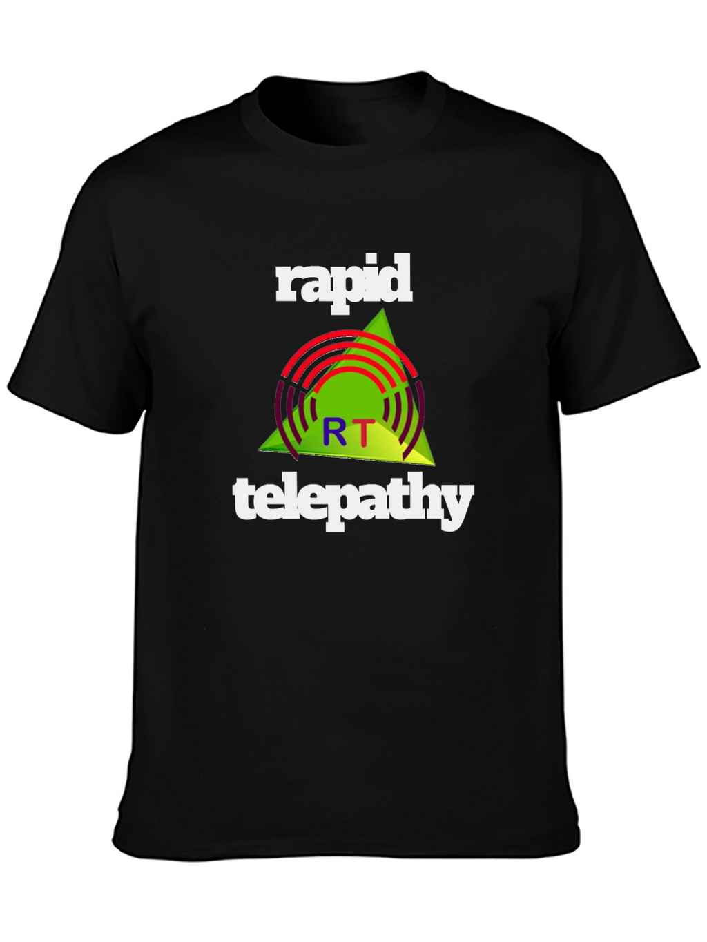 Rapid Telepathy Graphic Tee - Black