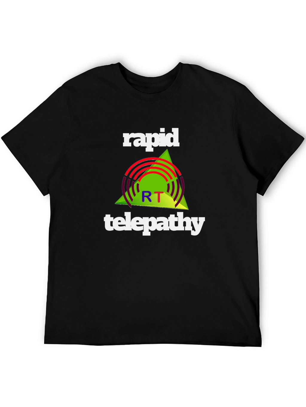 Rapid Telepathy Graphic Tee - Black