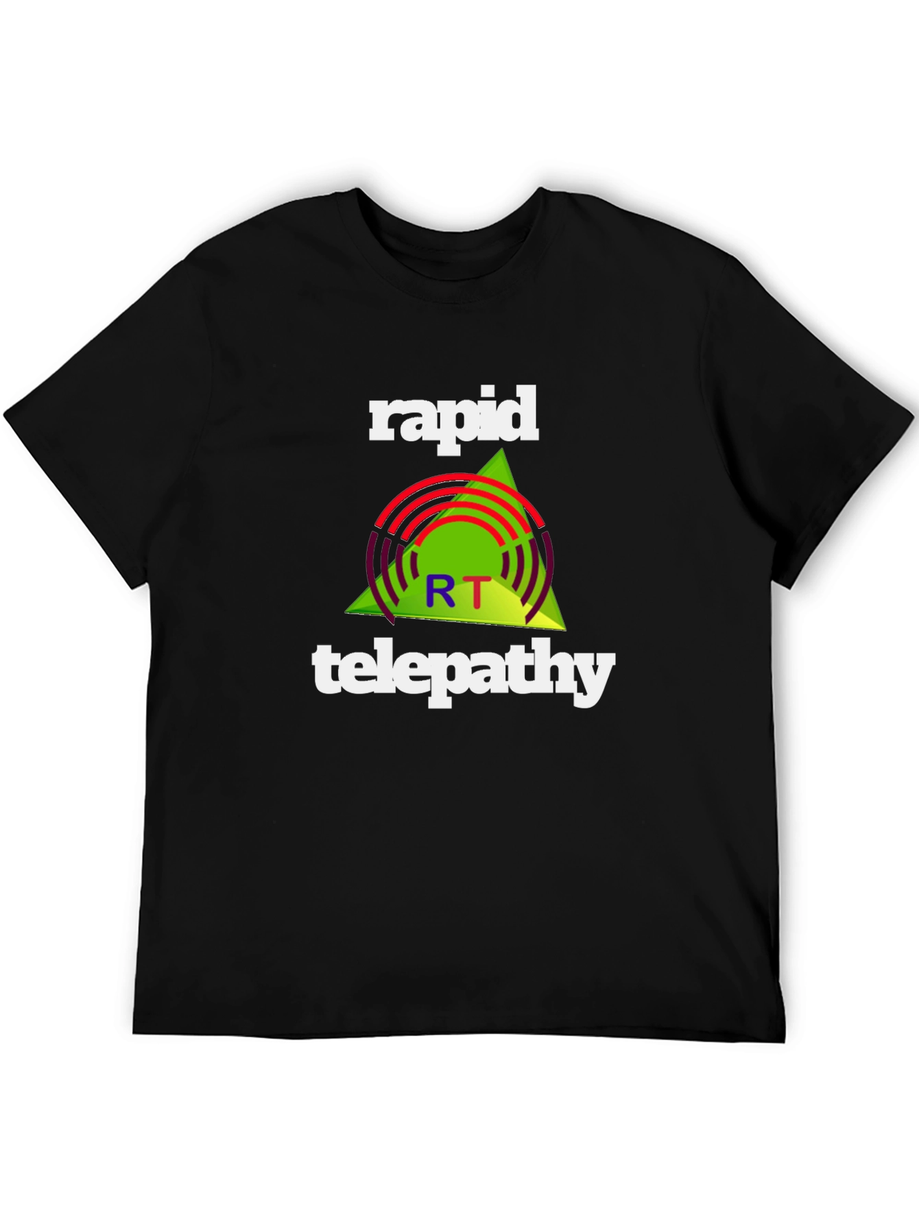 Rapid Telepathy Graphic Tee - Black