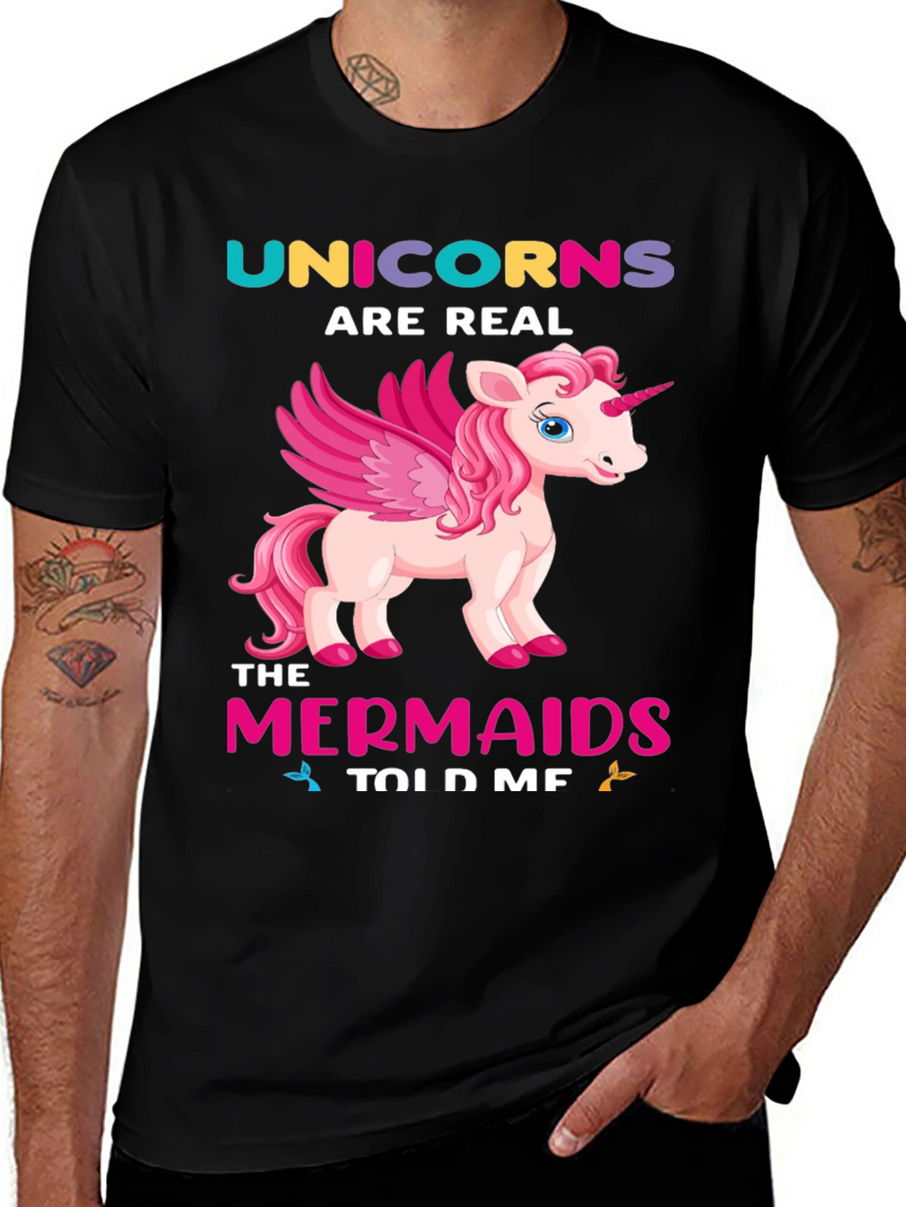 Unicorns Are Real Graphic Tee