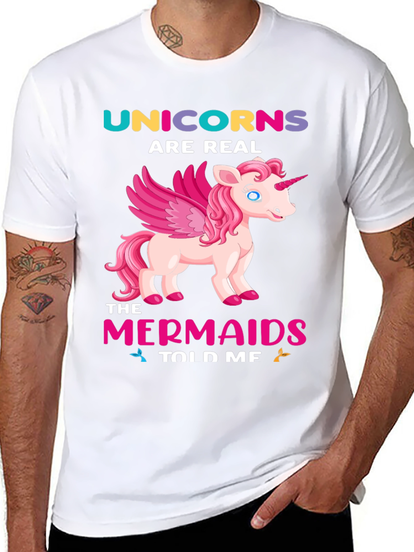 Unicorns Are Real Graphic Tee