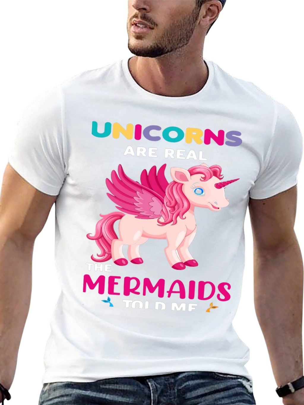 Unicorns Are Real Graphic Tee