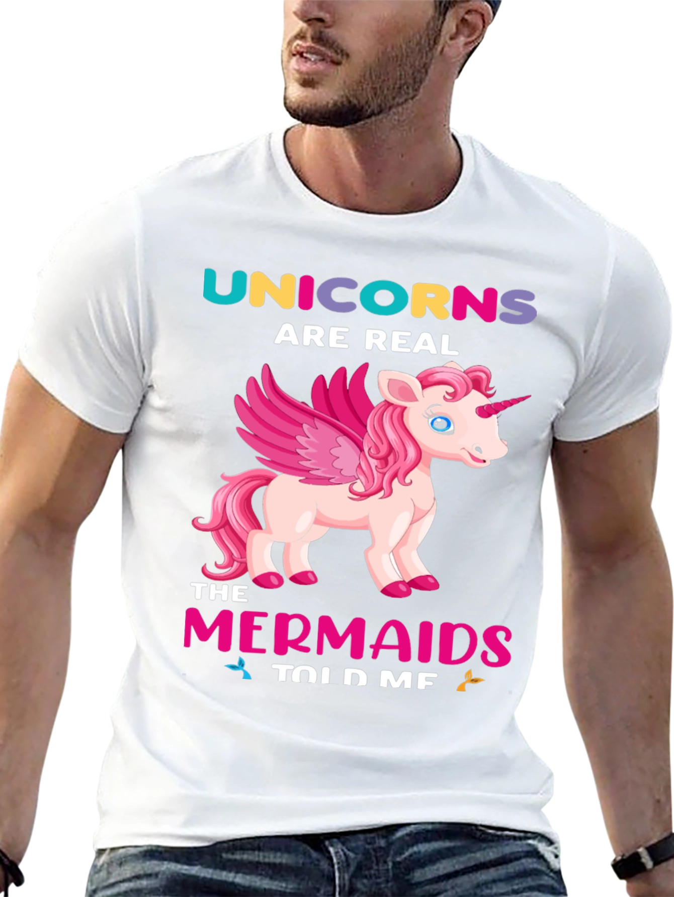Unicorns Are Real Graphic Tee