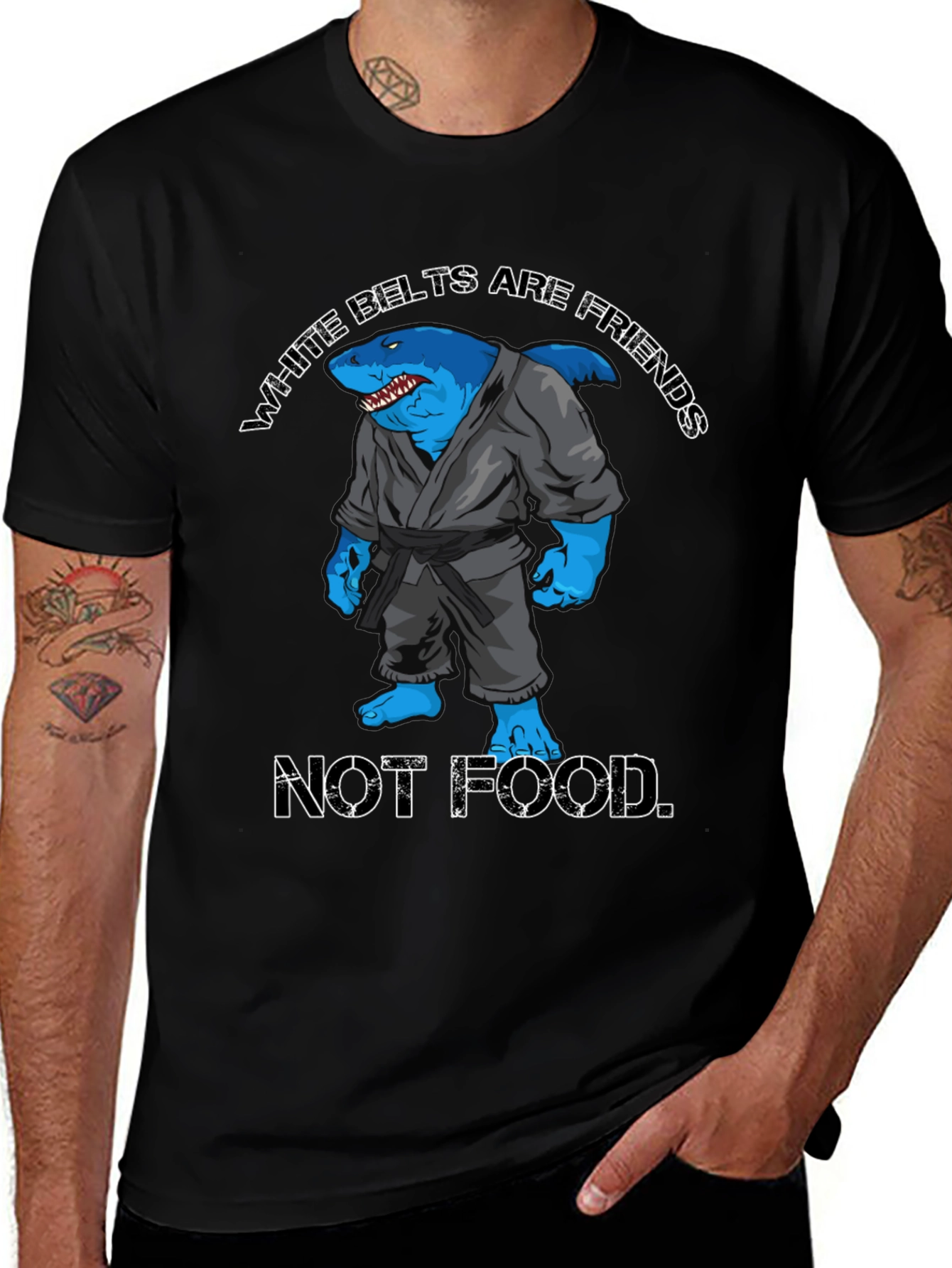 White Belts Are Friends Graphic Tee