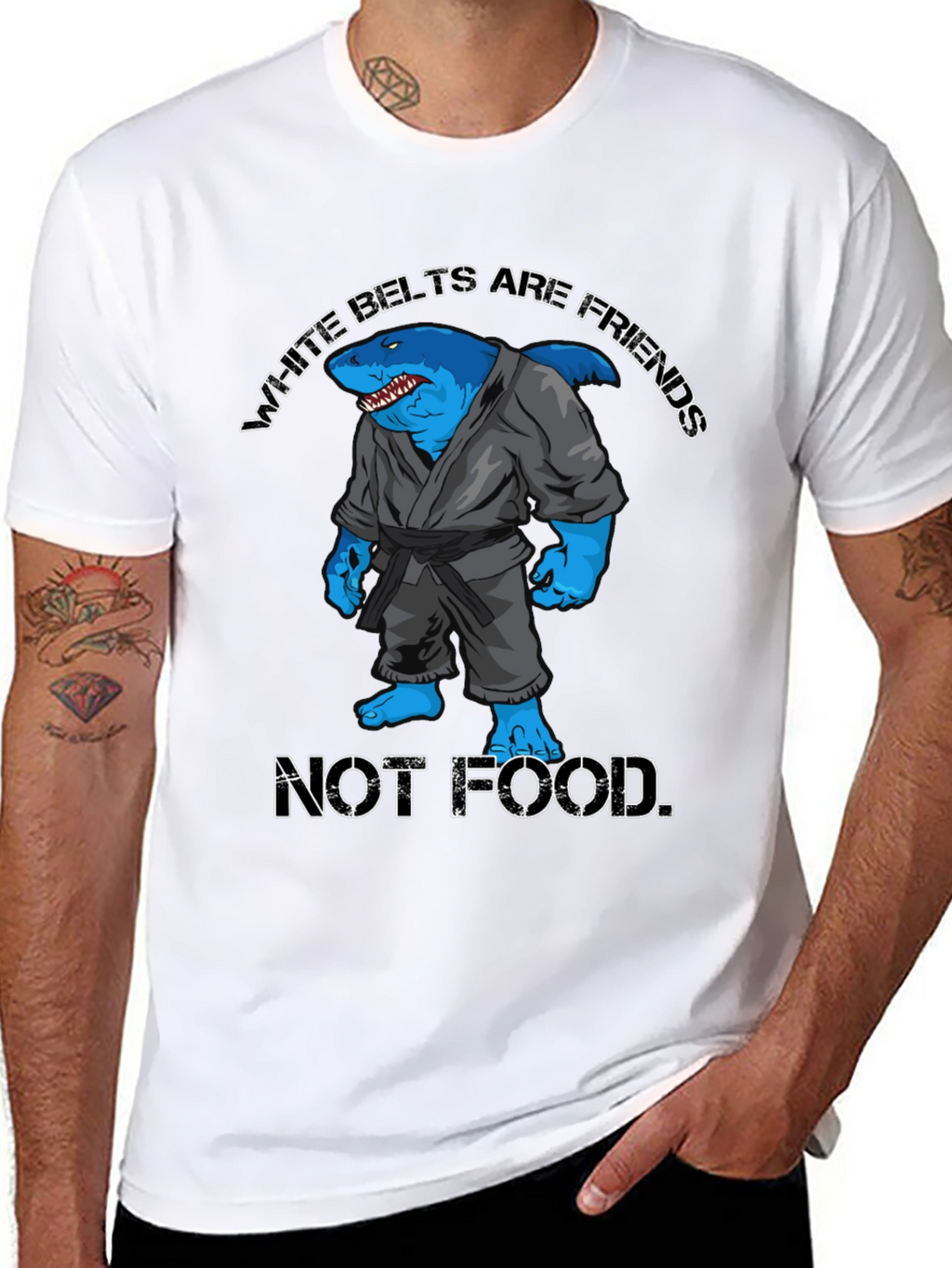 White Belts Are Friends Graphic Tee