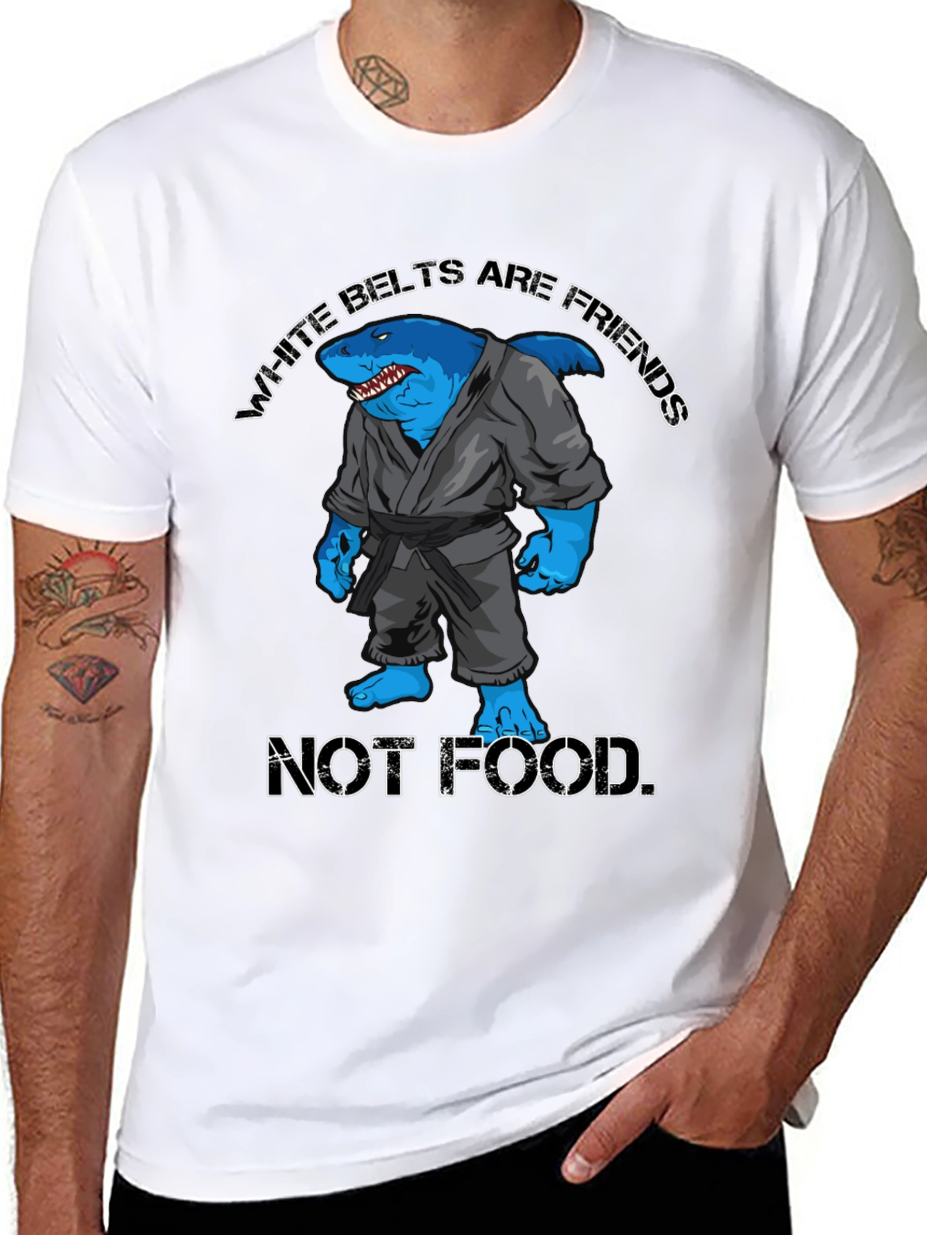 White Belts Are Friends Graphic Tee
