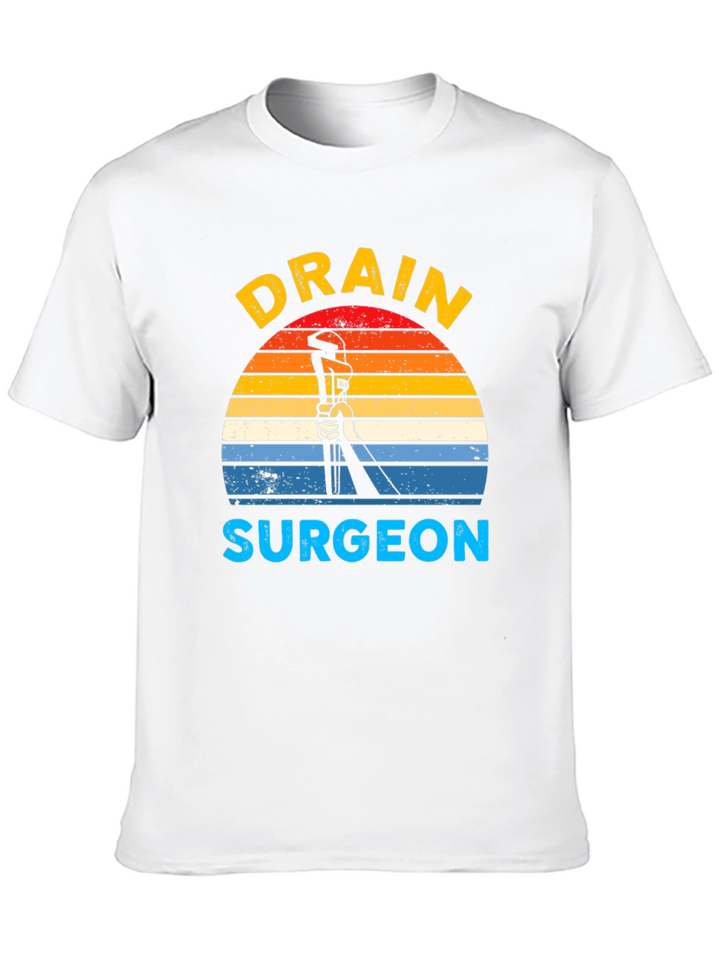 Drain Surgeon Graphic T-Shirt - Plumber Humor
