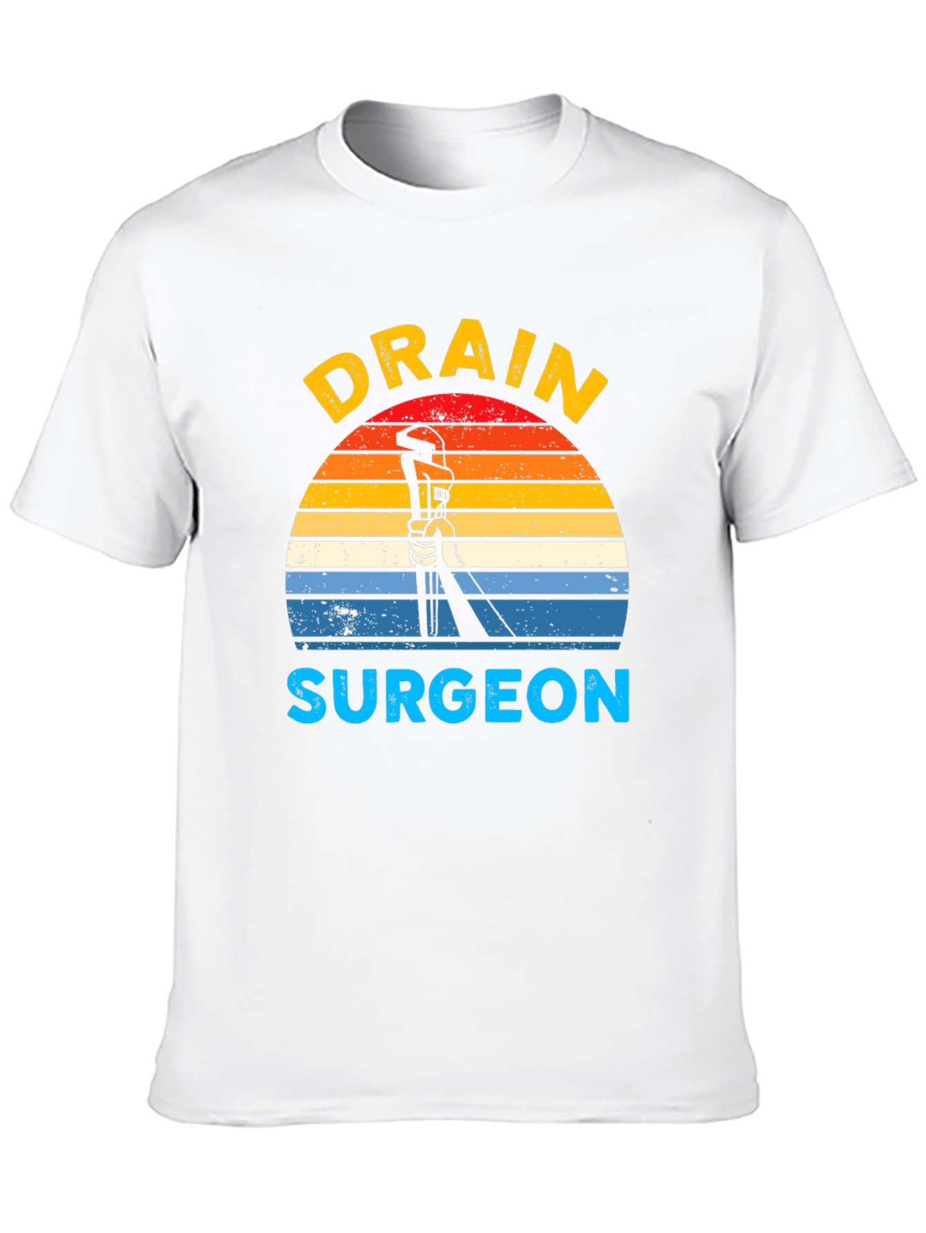 Drain Surgeon Graphic T-Shirt - Plumber Humor