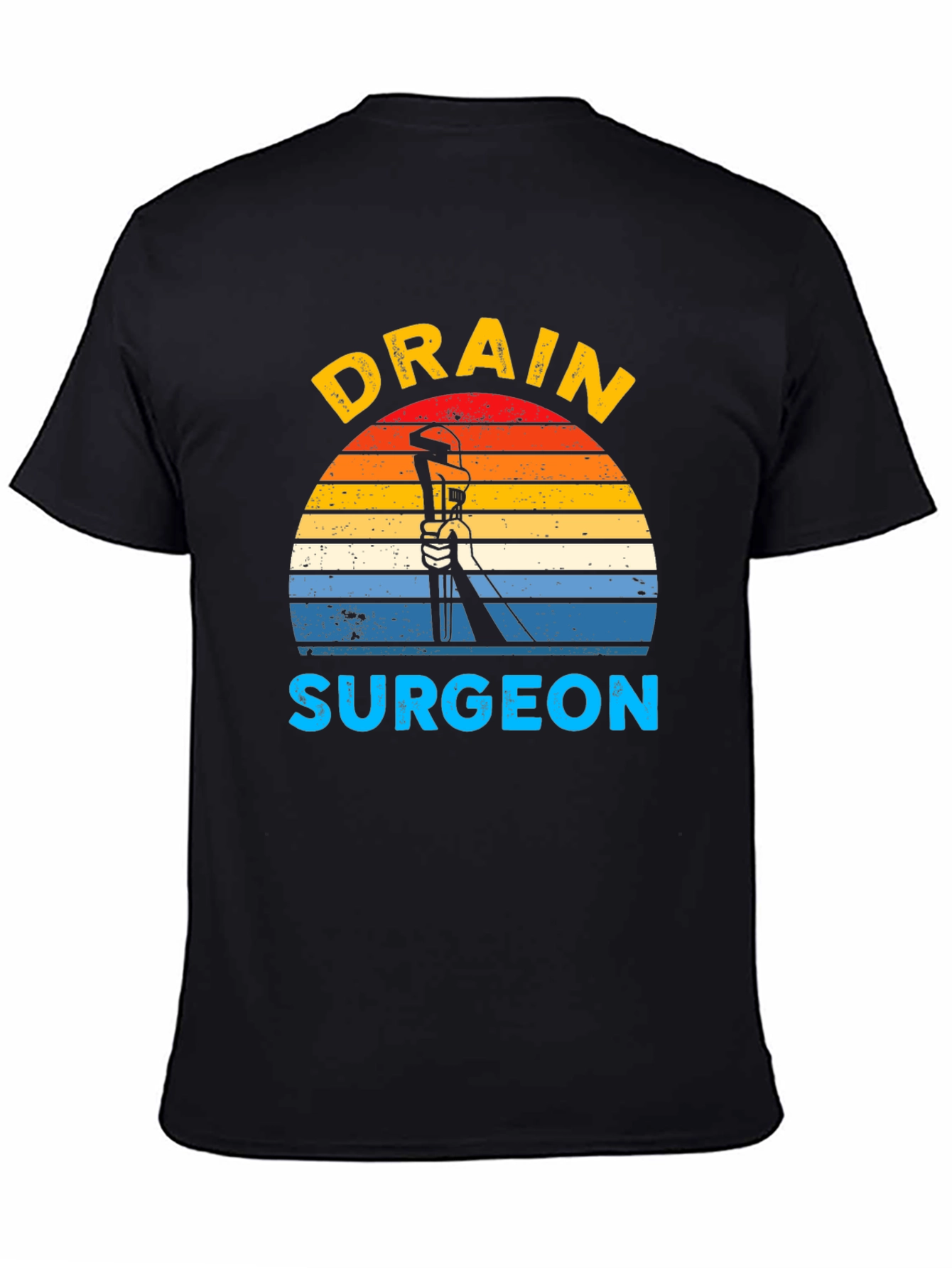 Drain Surgeon Graphic T-Shirt - Plumber Humor