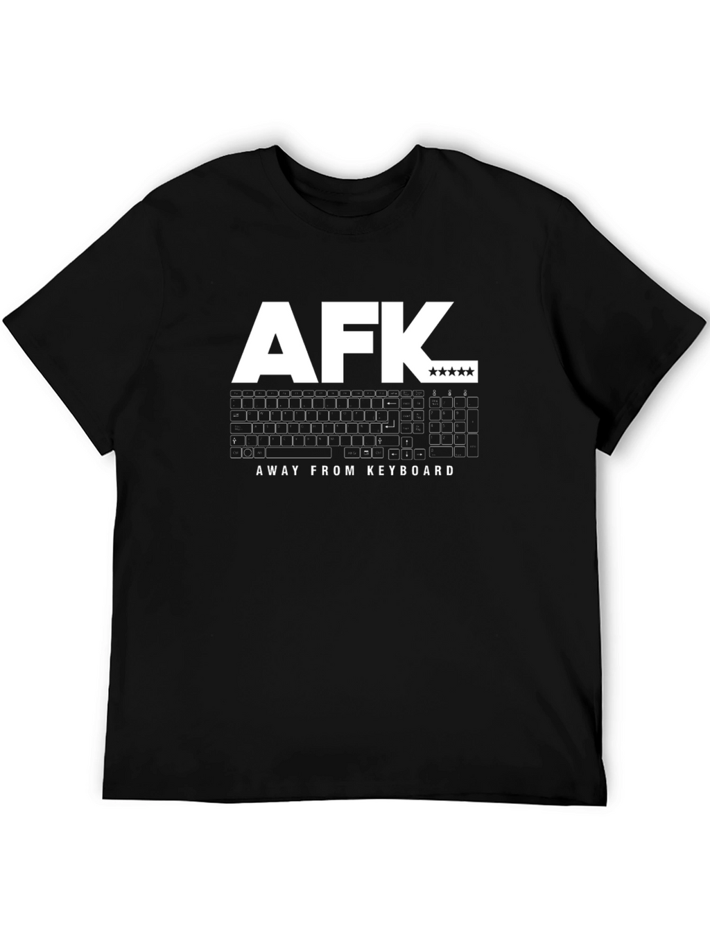 AFK Keyboard T-Shirt - Gamer Apparel