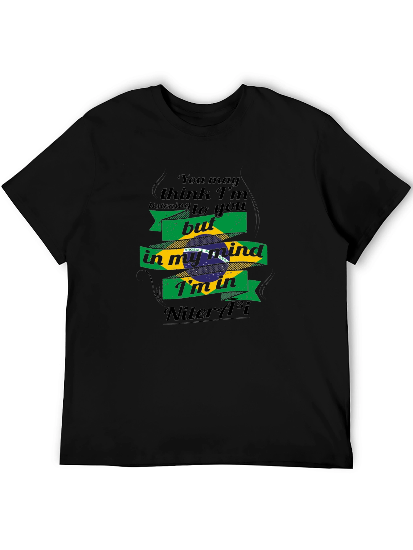 Funny Brazil Niterói T-Shirt -  Mind in Niterói
