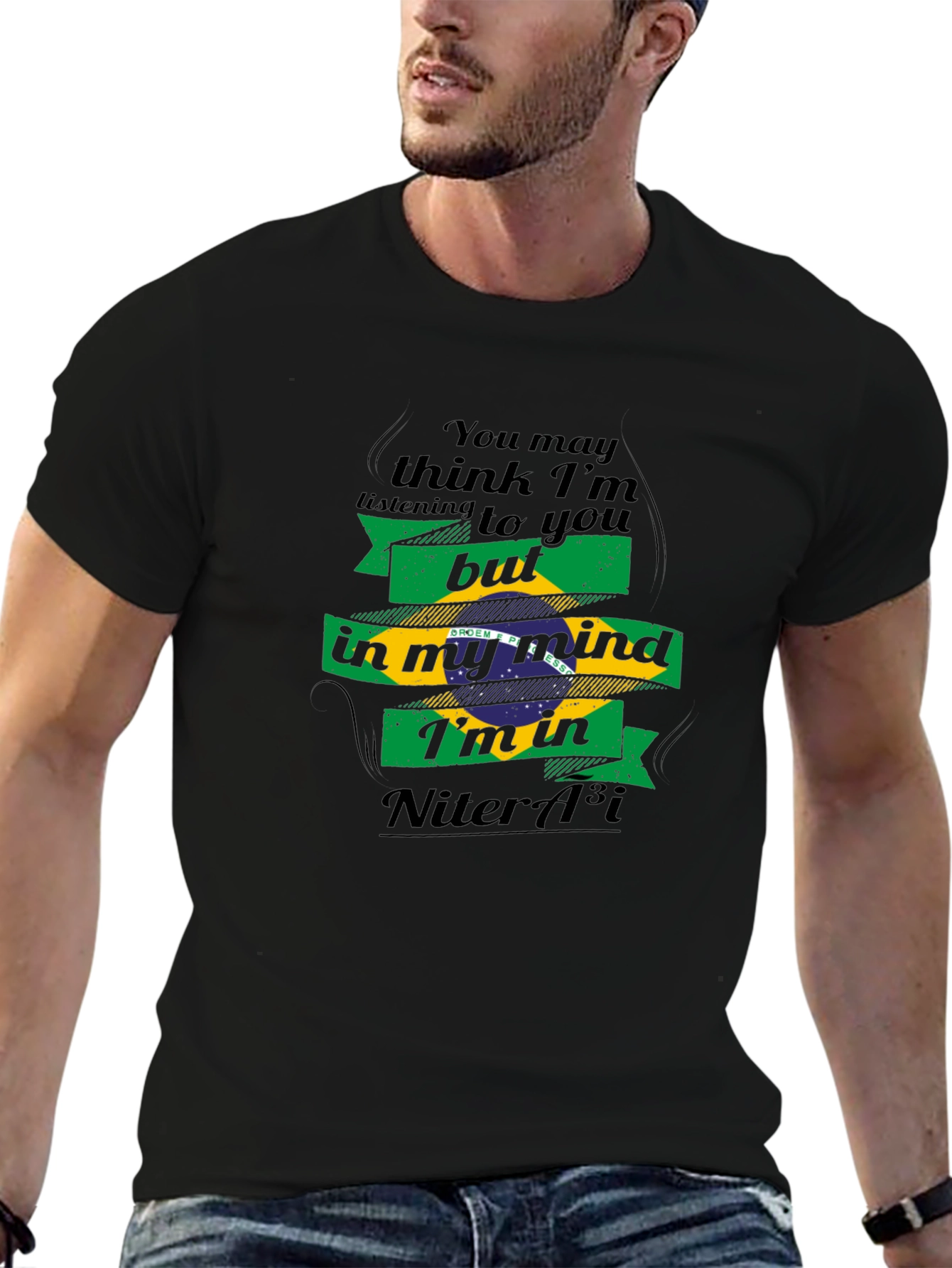 Funny Brazil Niterói T-Shirt -  Mind in Niterói