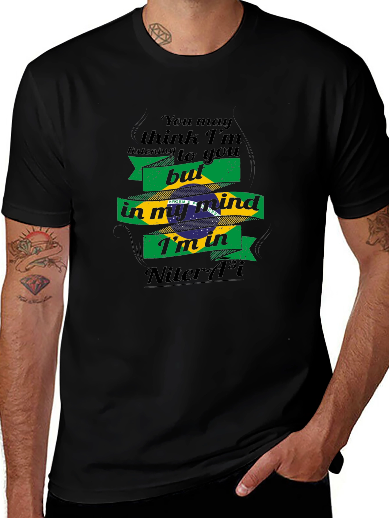 Funny Brazil Niterói T-Shirt -  Mind in Niterói