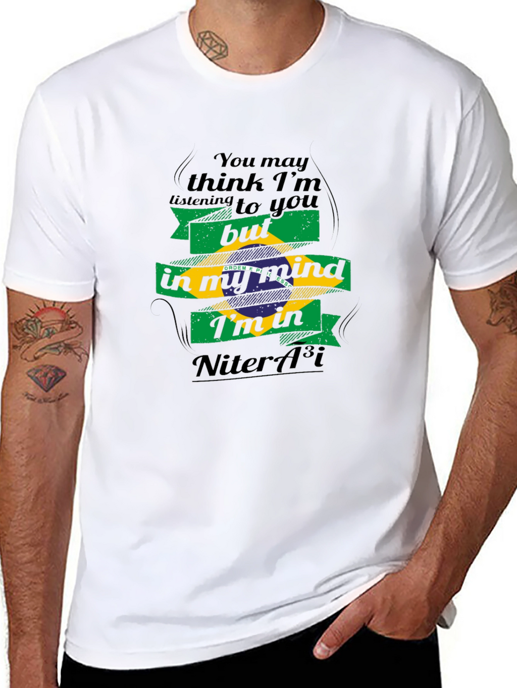 Funny Brazil Niterói T-Shirt -  Mind in Niterói