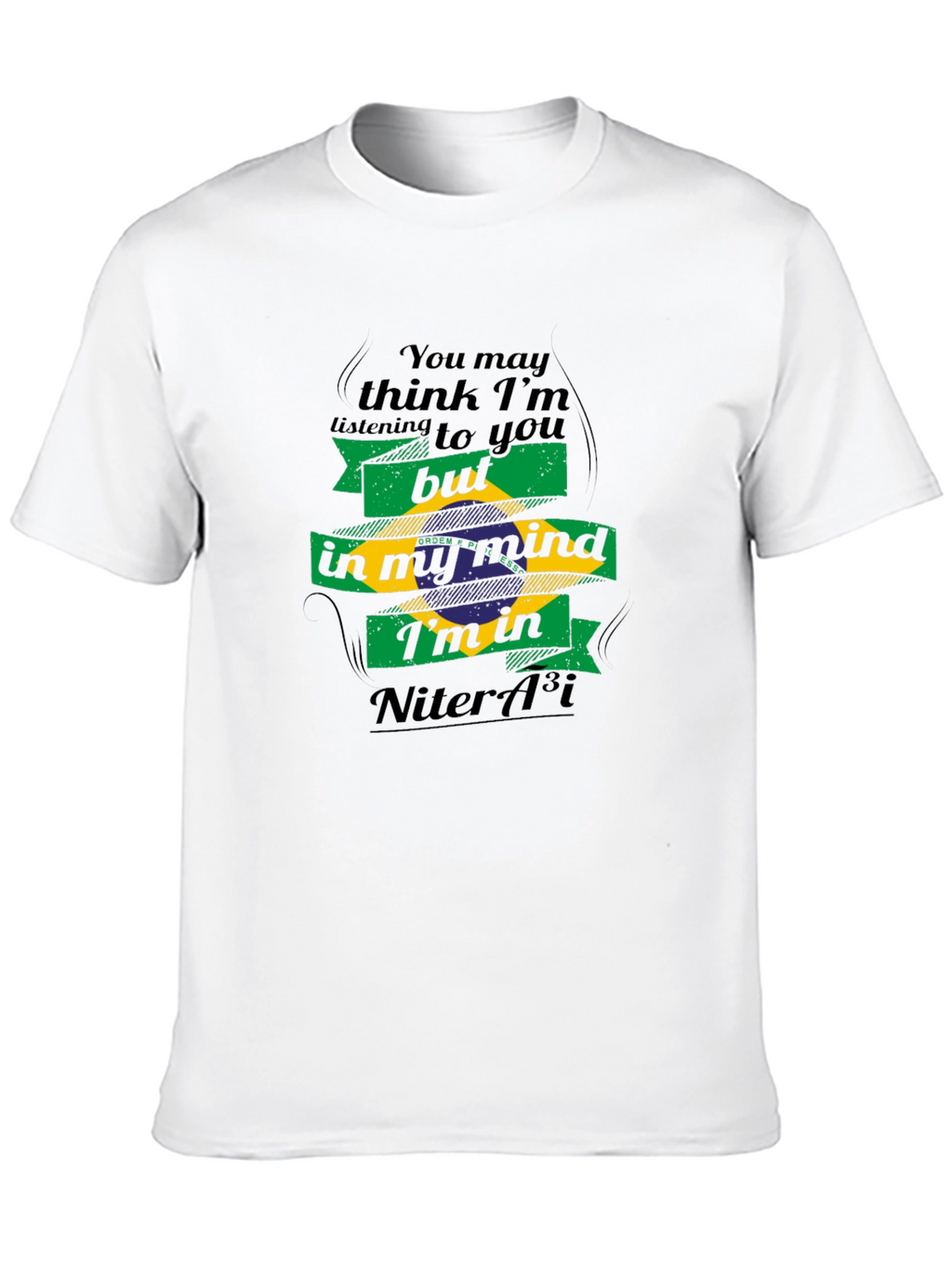 Funny Brazil Niterói T-Shirt -  Mind in Niterói