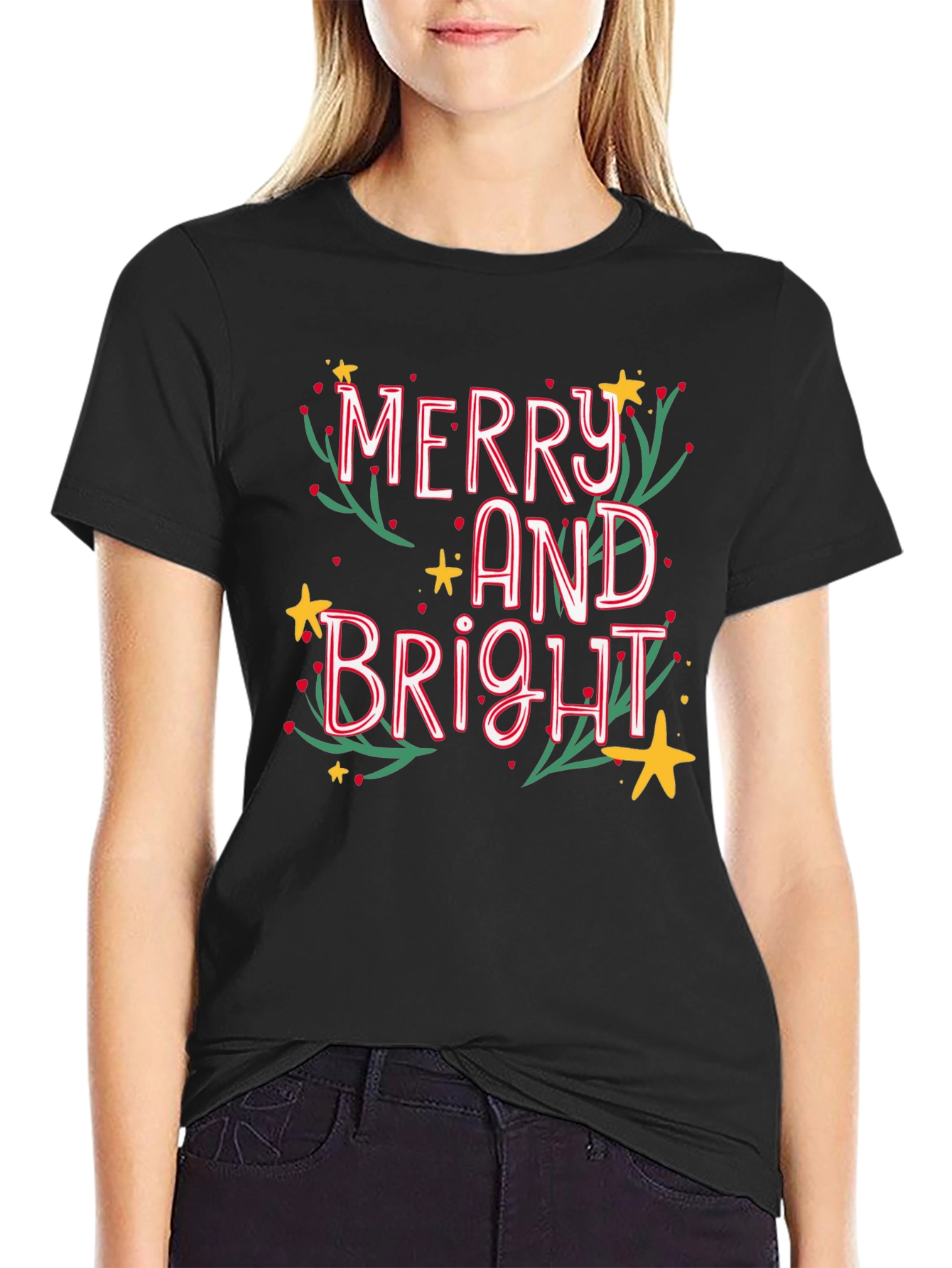 Merry and Bright Graphic Tee