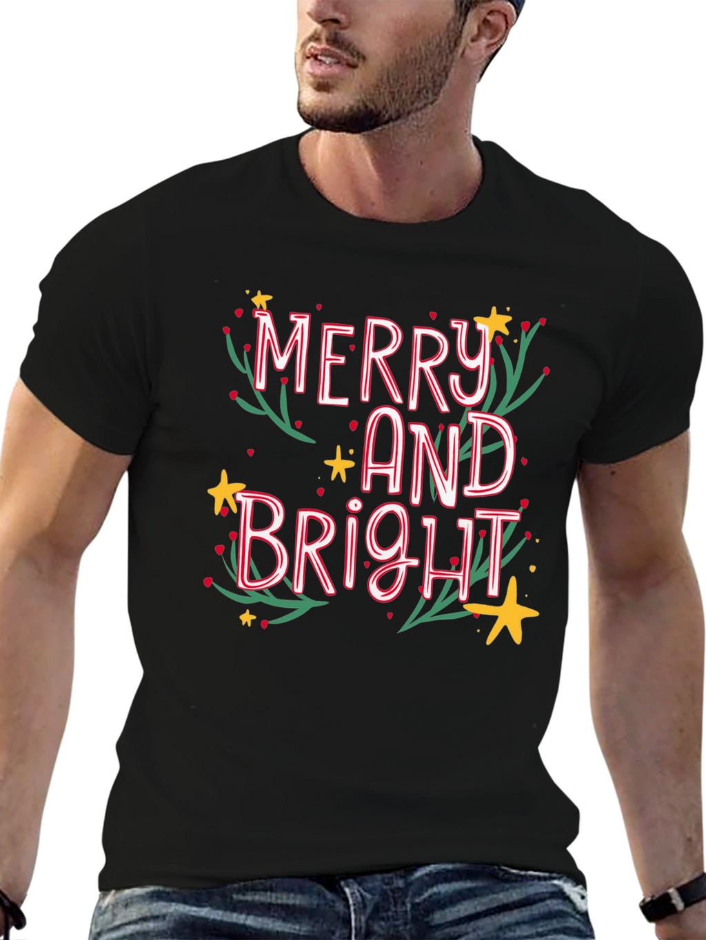 Merry and Bright Graphic Tee