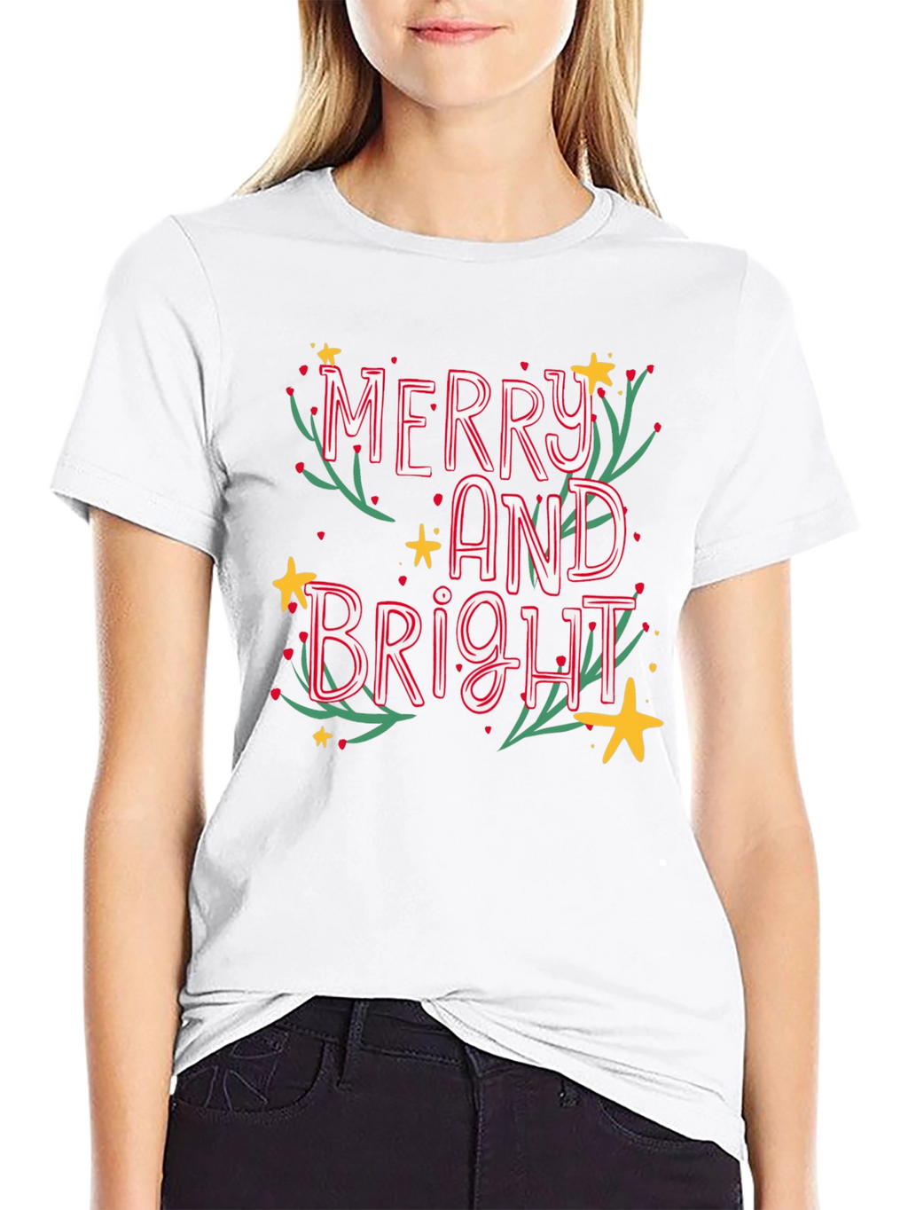 Merry and Bright Graphic Tee
