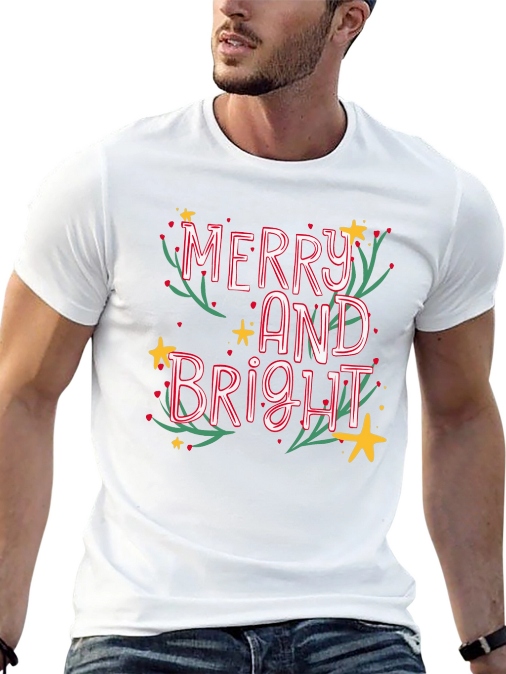 Merry and Bright Graphic Tee