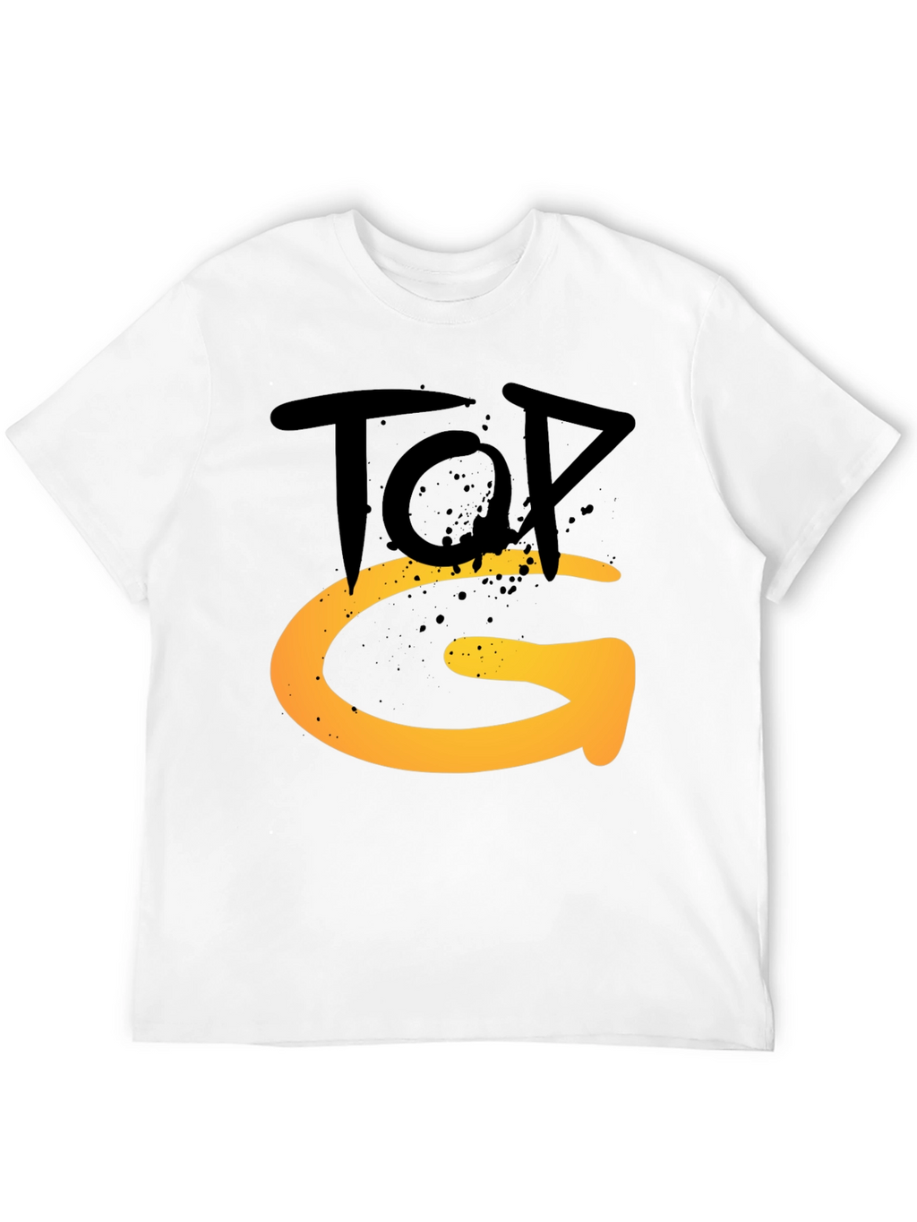 Top G Graphic Tee - Stylish Mens Black T-Shirt