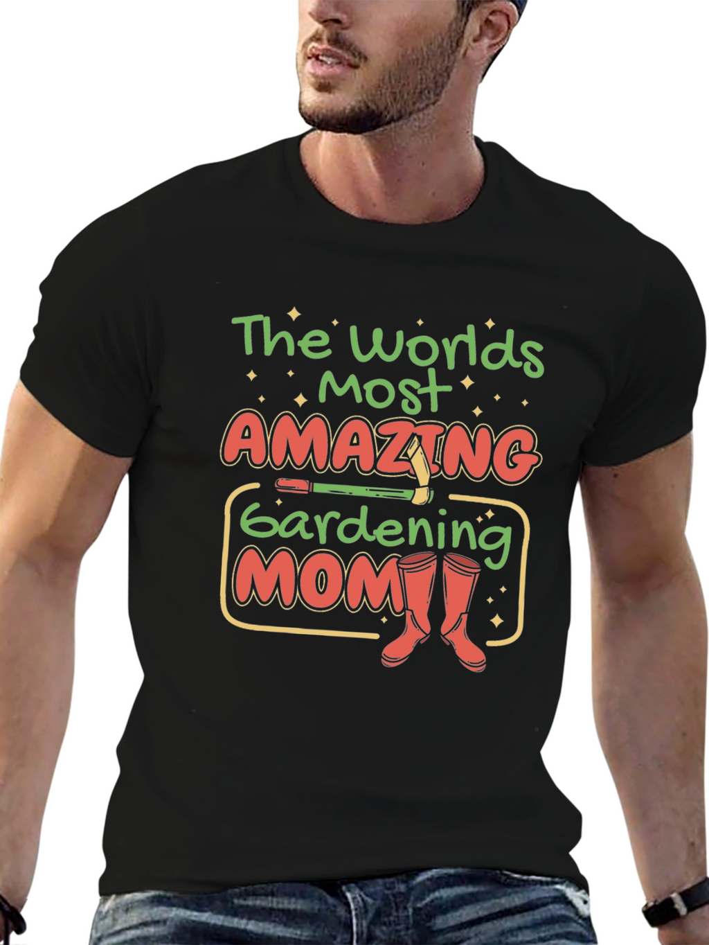 Gardening Mom T-Shirt - Worlds Most Amazing