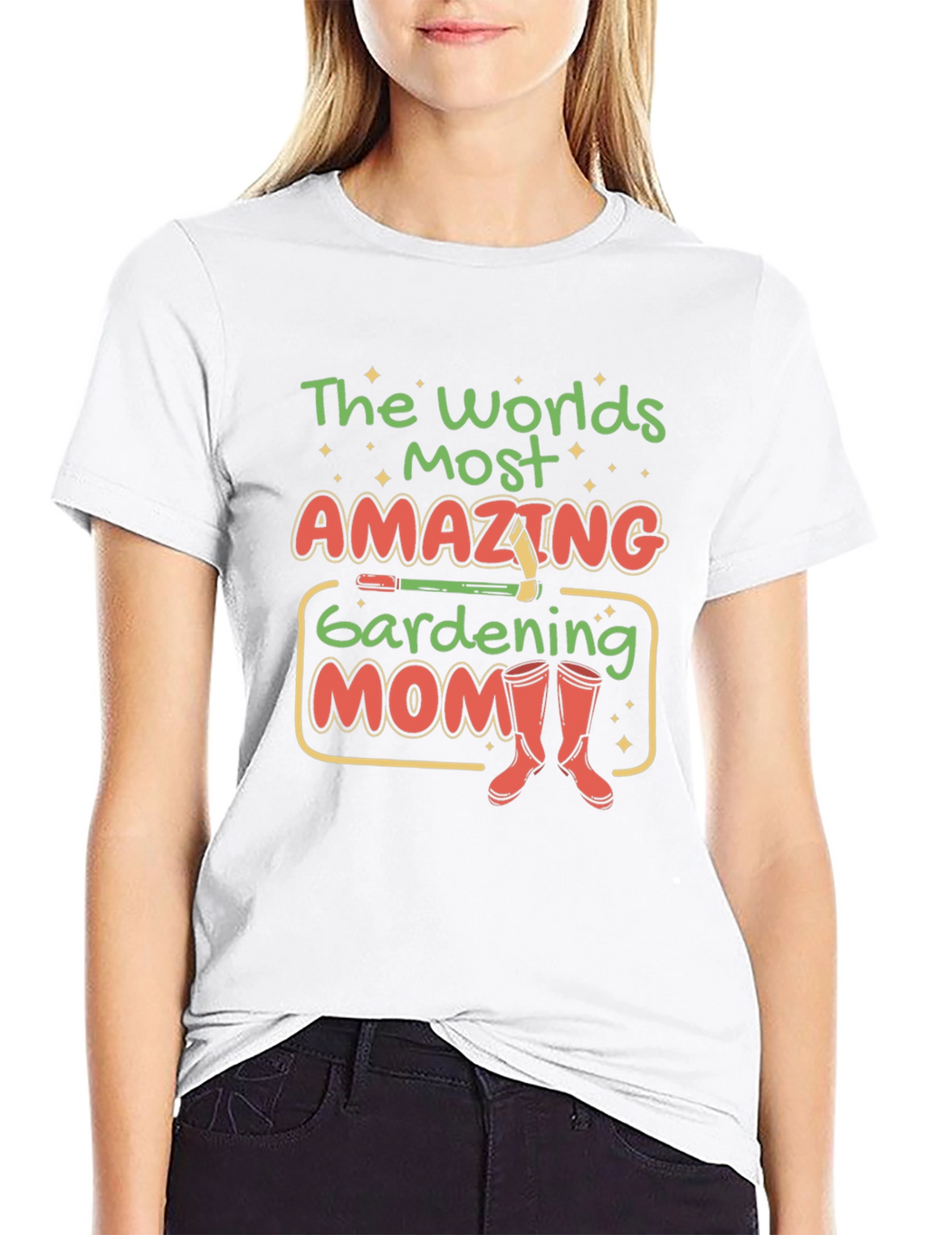 Gardening Mom T-Shirt - Worlds Most Amazing