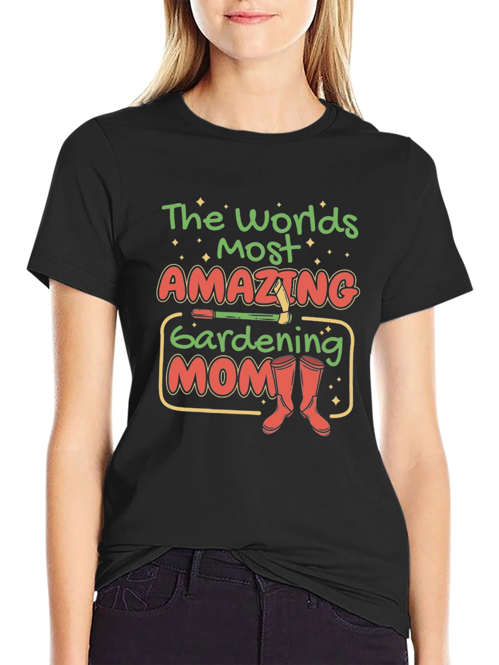 Gardening Mom T-Shirt - Worlds Most Amazing